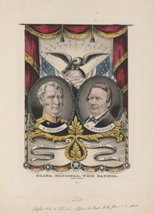 Grande bandiera nazionale Whig, c.1848