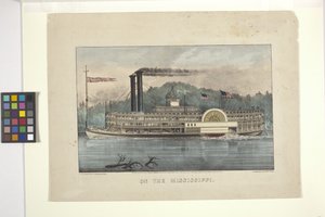 Sul Mississippi da N. and Ives J.M. (1824 95) Currier