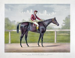 Il grande corridore Kingston di Spendthrift di Currier & Ives da Currier and Ives