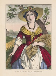 La figlia del contadino da Currier and Ives