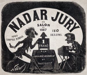 Album Nadar giuria al salone del 1857