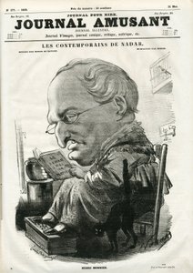 Copertina di Le Journal Amusant, 05 maggio 1859 da Nadar