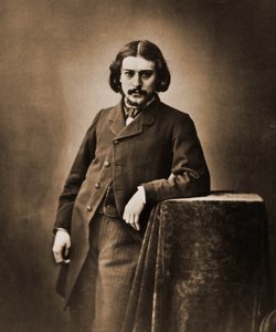 Ritratto di Alphonse Daudet, poeta, romanziere 1840-1897 (foto)