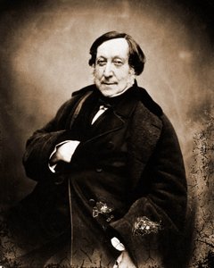 Ritratto di Gioachino Rossini, compositore