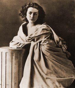 Ritratto di Henriette Rosine Bernard detta Sarah Bernhardt (1844-1923), attrice 1844-1923 (foto)