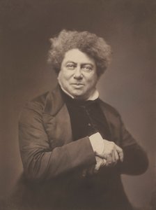 Alexandre Dumas padre (1802-1870) da Nadar