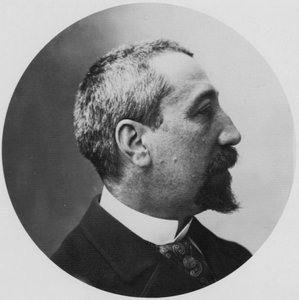 Anatole France, poeta, giornalista e romanziere francese, 1870 da Nadar