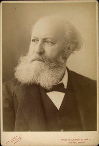 Charles Gounod, compositore francese, fine 19° secolo da Nadar