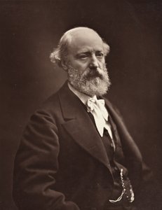 Eugène Viollet-Le-Duc architetto francese, 1814-1879, 1878 da Nadar