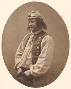 Jean-François Philibert Berthelier, attore da Nadar [Gaspard Félix Tournachon]