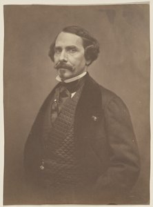 Jules Lecomte, giornalista da Nadar [Gaspard Félix Tournachon]