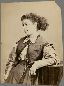 Signora Lina Sand [nata Calamatta] da Nadar [Gaspard Félix Tournachon]