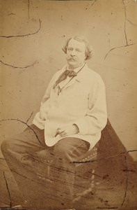 [Autoritratto con camice bianco Félix Nadar]. da Nadar [Gaspard Félix Tournachon]