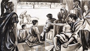 Androcles e il leone, da "Racconti da molte terre".