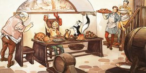 Dick Whittington e il suo gatto da Nadir Quinto