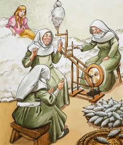 Le tre filatrici