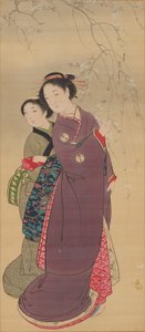 Bellezze sotto i fiori di ciliegio da Nagasawa Rosetsu