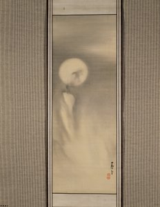 Luna su Takigoshi da Nagasawa Rosetsu