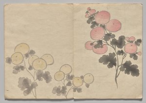 Scena dal Libro Illustrato di Kōrin (Volume 1) da Nakamura Hochu