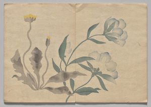 Scena dal Libro Illustrato di Kōrin (Volume 2)