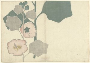 Malvarosa (Prentenalbum van Korin, Korin gafu) da Nakamura Hochu