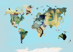 Un mondo di uccelli, 2016 da Nancy Moniz Charalambous