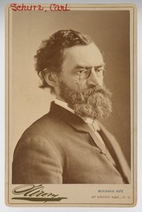 Carl Schurz da Napoleon Sarony