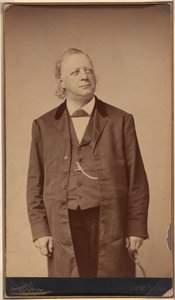 Henry Ward Beecher da Napoleon Sarony