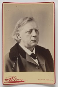 Henry Ward Beecher da Napoleon Sarony