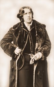 Oscar Wilde (1854 - 1900) intorno al 1882 di Napoleon Sarony (1821 - 1896).