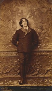 Oscar Wilde, c.1882 da Napoleon Sarony