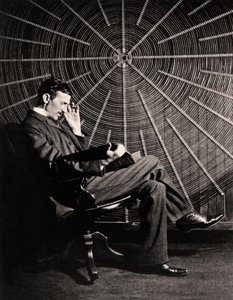 Ritratto di Nikola Tesla, 1890