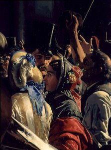 Ludovico Manin e Nicolo Tommaseo Liberati (dettaglio) da Napoleone Mani