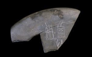 Frammento di ciotola di pietra iscritta, c.3285 a.C.