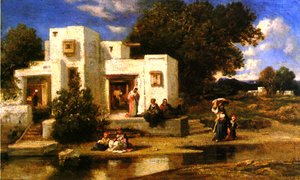 Una casa turca da Narcisse Virgile Diaz de la Peña
