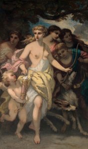 Diana da Narcisse Virgile Diaz de la Peña