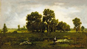 Fagotière vicino alla palude delle vipere, 1862 da Narcisse Virgile Diaz de la Peña