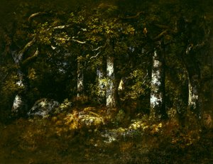 Foresta di Fontainebleau, 1868 da Narcisse Virgile Diaz de la Peña