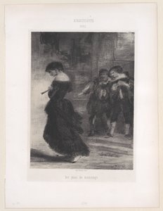 Le gioie della menzogna, 1830-76 da Narcisse Virgile Diaz de la Peña