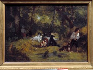Il valletto dei cani da Narcisse Virgile Diaz de la Peña