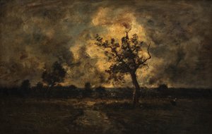 Atmosfera di tempesta da Narcisse Virgile Diaz de la Peña