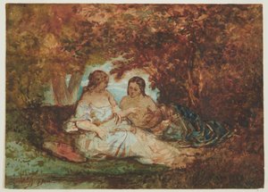 Scena boschiva, c.1830-50
