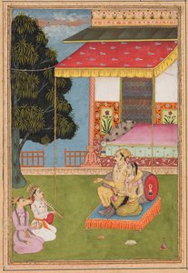 Shri Raga, da una Ragamala (Ghirlanda di melodie) da Nasiruddin