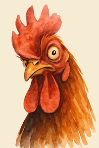 Il Gallo ansioso da Natalie Bruns