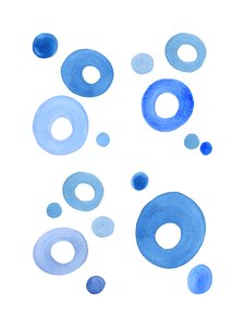 Bolle blu da Natalie Bruns