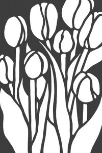 Elegante bouquet di tulipani