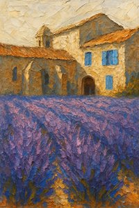 Agriturismo alla lavanda in Provenza da Natalie Bruns