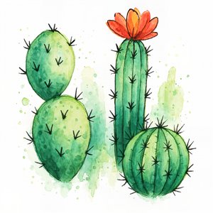 Fioritura vivace di cactus