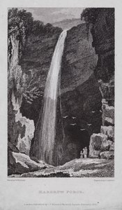 Hardrow Force da Nathaniel (after) Whittock