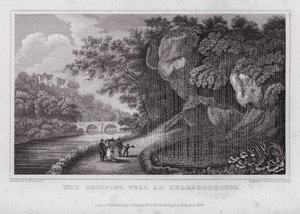 Il Pozzo Gocciolante a Knaresborough (incisione)